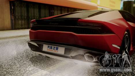 Lamborghini Huracan LP-610 VELLANO for GTA San Andreas