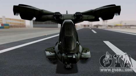 Hornet Halo 3 for GTA San Andreas