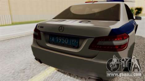 Mercedes-Benz E500 interior Ministry traffic pol for GTA San Andreas
