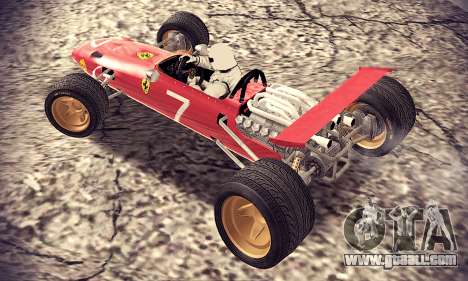 Ferrari 312 F1 for GTA San Andreas