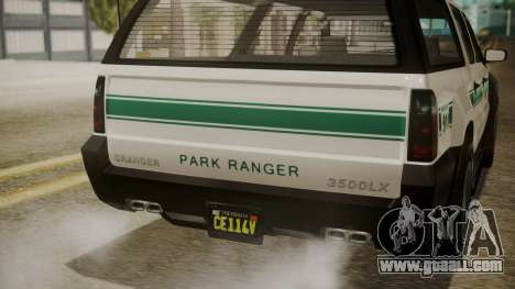 GTA 5 Declasse Granger Park Ranger IVF for GTA San Andreas