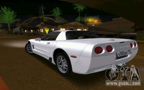 Chevrolet Corvette C5 2003 for GTA San Andreas