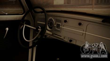 Volkswagen Beetle Aircooled for GTA San Andreas