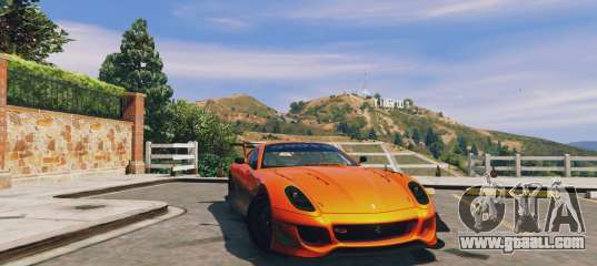 Ferrari 599XX Super Sports Car for GTA 5