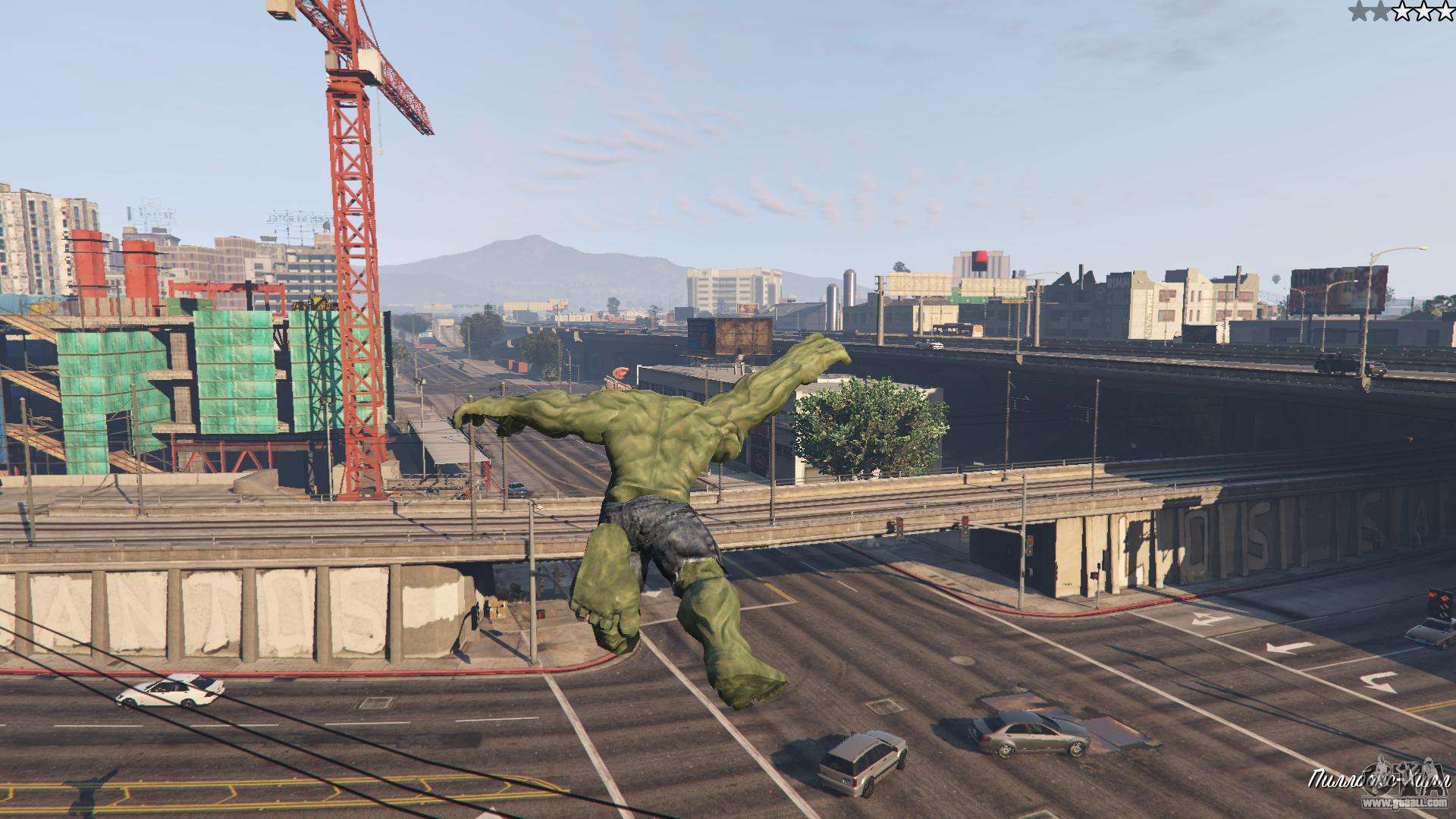 gta 5 mods hulk vs plane