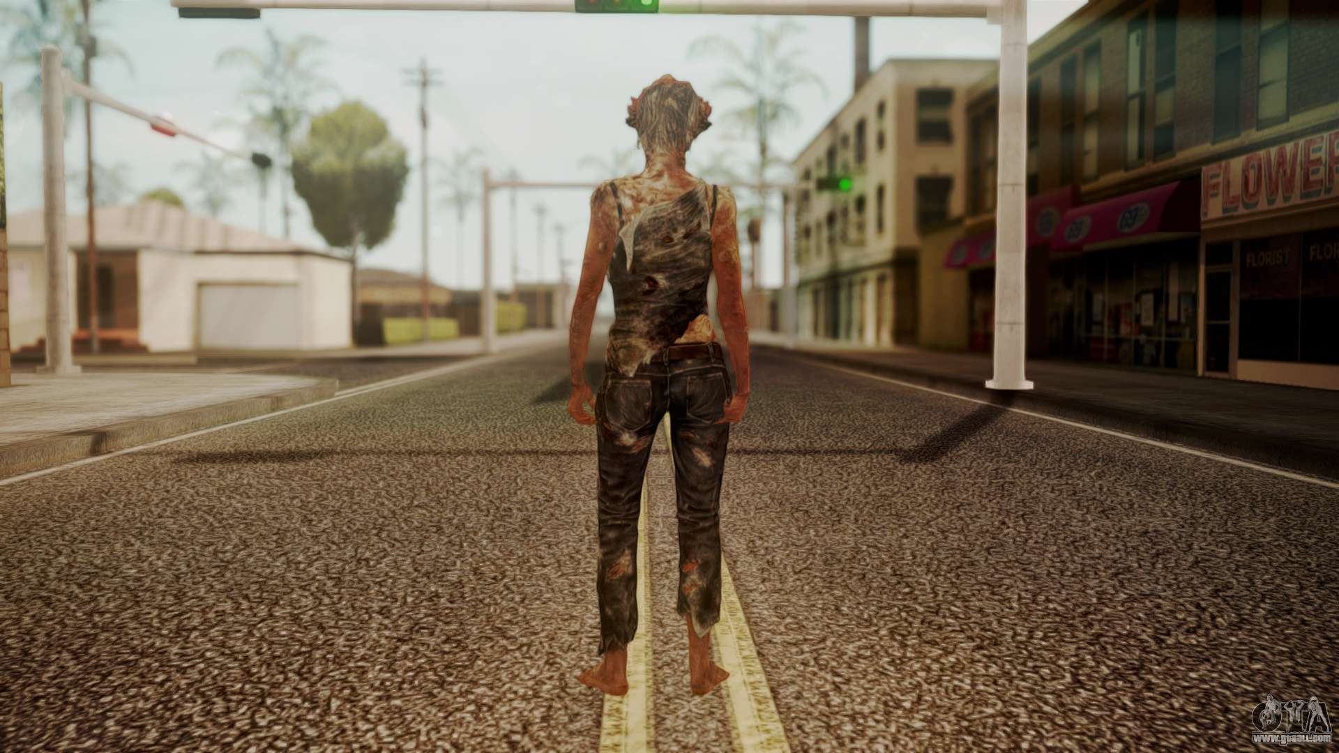GTA San Andreas Sarah Miller - The Last of Us Mod 