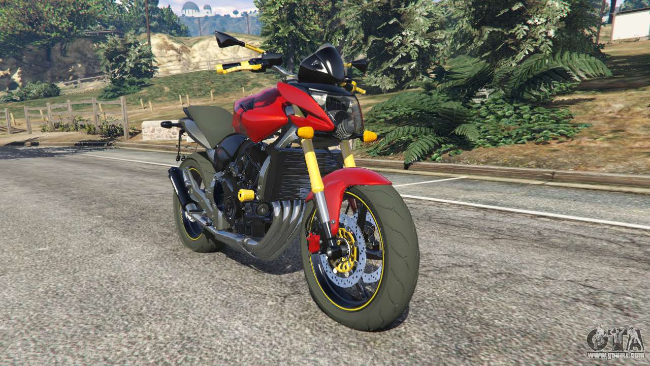 Honda CB 600F Hornet 2010 v0.5 for GTA 5. Streetfighter replacement Pegassi...