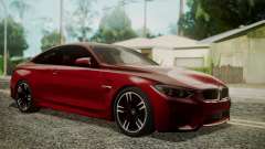 BMW M4 Coupe 2015 Walnut Wood for GTA San Andreas