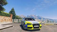Audi A4 Avant 2013 British Police for GTA 5