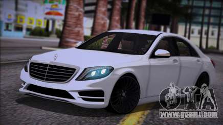 Mercedes Benz S63 W222 Quality Items for GTA San Andreas