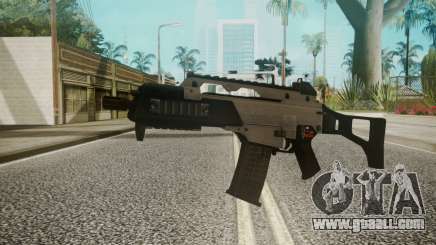 G36C Silver for GTA San Andreas
