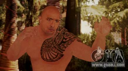 WWE 2K15 The Rock for GTA San Andreas
