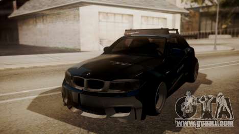 BMW 1M E82 with Sunroof for GTA San Andreas