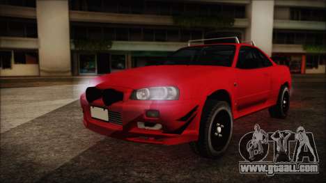 Nissan Skyline R34 Offroad Spec for GTA San Andreas