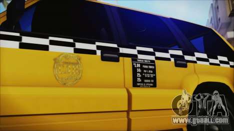 Albany Cavalcade Taxi (Saints Row 4 Style) for GTA San Andreas