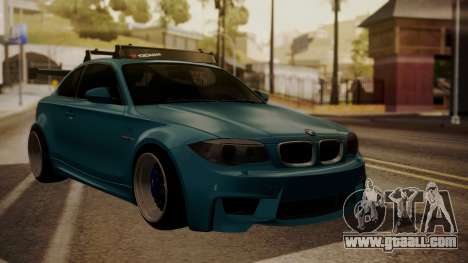 BMW 1M E82 with Sunroof for GTA San Andreas