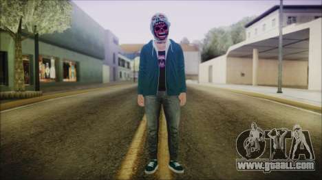 DLC Halloween GTA 5 ZombieCraneo for GTA San Andreas