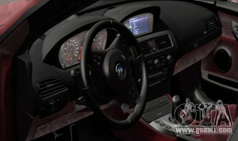 BMW M6 E63 for GTA San Andreas