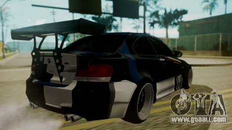 BMW 1M E82 without Sunroof for GTA San Andreas