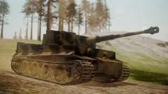 Panzerkampfwagen VI Tiger Ausf. H1 No Interior for GTA San Andreas