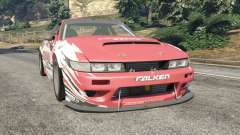 Nissan Silvia S13 v1.2 [with livery] for GTA 5