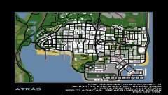 HD Radar Map for GTA San Andreas