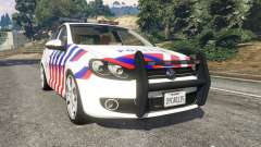 Volkswagen Golf Mk6 Dutch Police for GTA 5