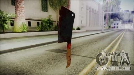 Helloween Butcher Knife Square for GTA San Andreas