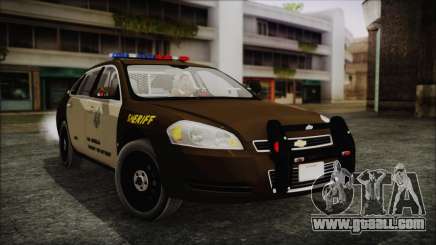 Chevrolet Impala SASD Sheriff Department for GTA San Andreas