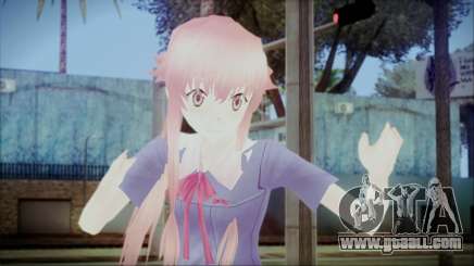 Yuno Gasai Mirai Nikki for GTA San Andreas