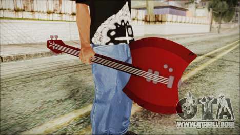Axe Bass Marceline from Adventure Time for GTA San Andreas
