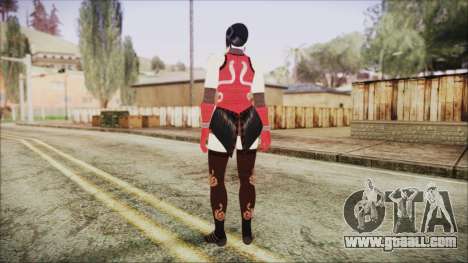 Tekken Tag Tournament 2 Zafina Dress v1 for GTA San Andreas