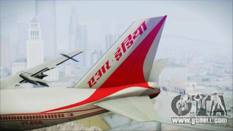 Boeing 747-237Bs Air India Mahendra Verman for GTA San Andreas