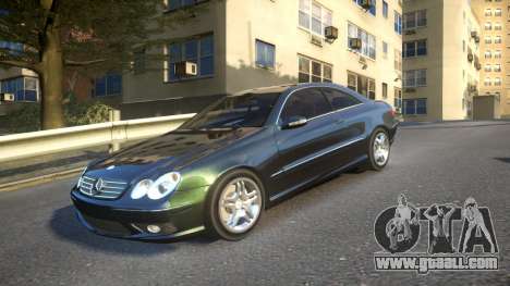 Mercedes CLK55 AMG Coupe 2003 for GTA 4