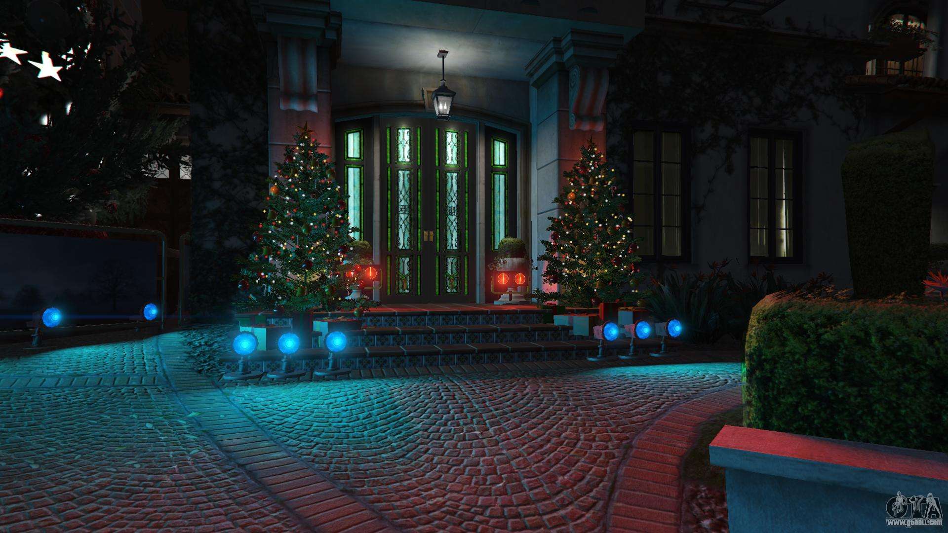 Christmas decorations for Michael's house for GTA 5