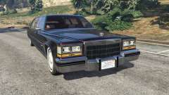 Cadillac Fleetwood 1985 Limousine [Beta] for GTA 5