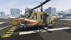 Bell UH-1D Iroquois Huey Gunship for GTA 5