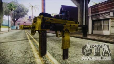 Point Blank MP7 Gold Special for GTA San Andreas