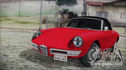 Alfa Romeo Spider Duetto 1966 for GTA San Andreas
