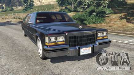 Cadillac Fleetwood 1985 Limousine [Beta] for GTA 5