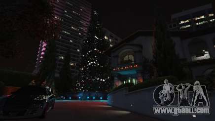  Christmas decorations for Michael's house for GTA 5