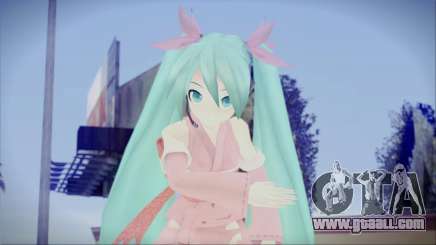 Miku Kimono Outfit for GTA San Andreas