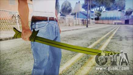 Grass Sword from Adventure Time for GTA San Andreas
