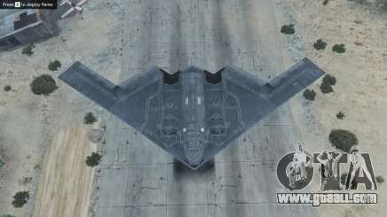 B-2A Spirit Stealth Bomber for GTA 5