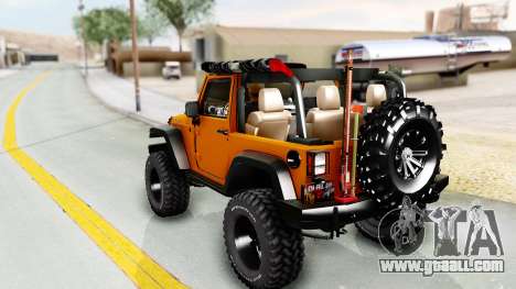 Jeep Wrangler Off Road for GTA San Andreas