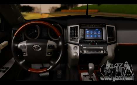 Toyota Land Cruiser 200 2013 Off Road for GTA San Andreas
