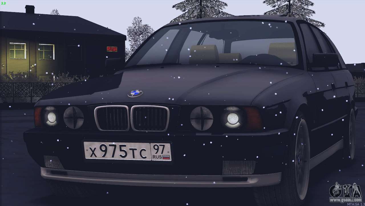Bmw M5 E34 Touring 1995 For Gta San Andreas