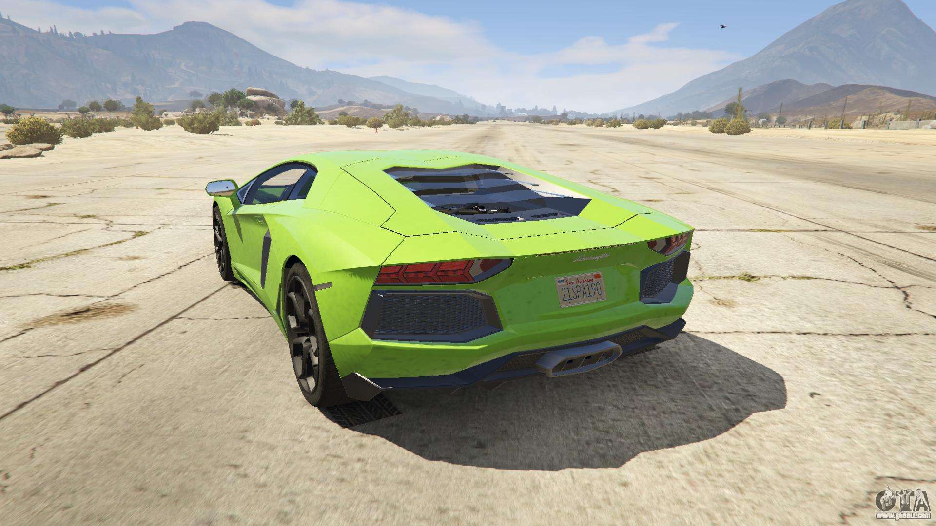 Lamborghini Aventador LP700-4 v.2.2 for GTA 5