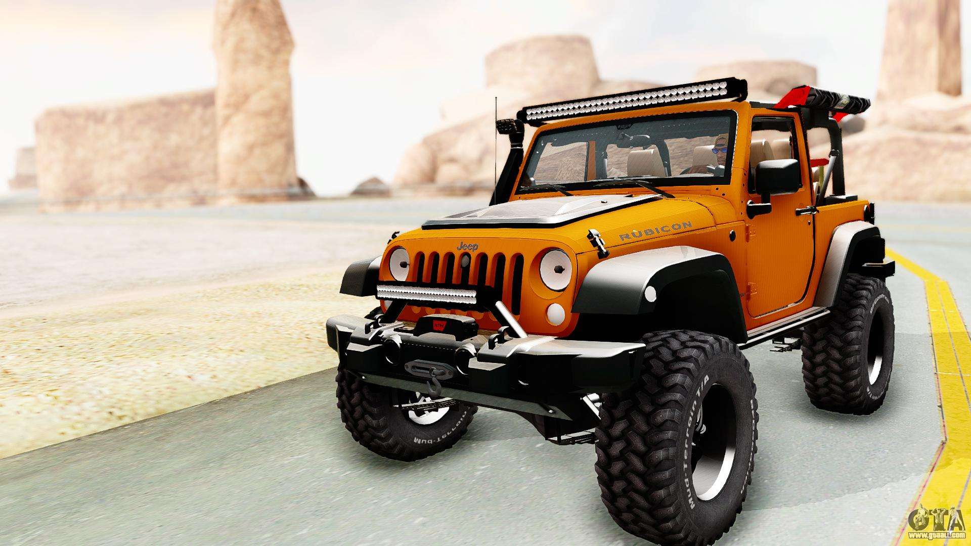 Jeep Wrangler Off  Road  for GTA  San Andreas