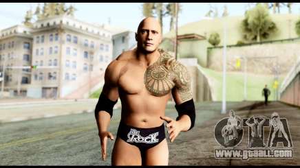 WWE The Rock for GTA San Andreas